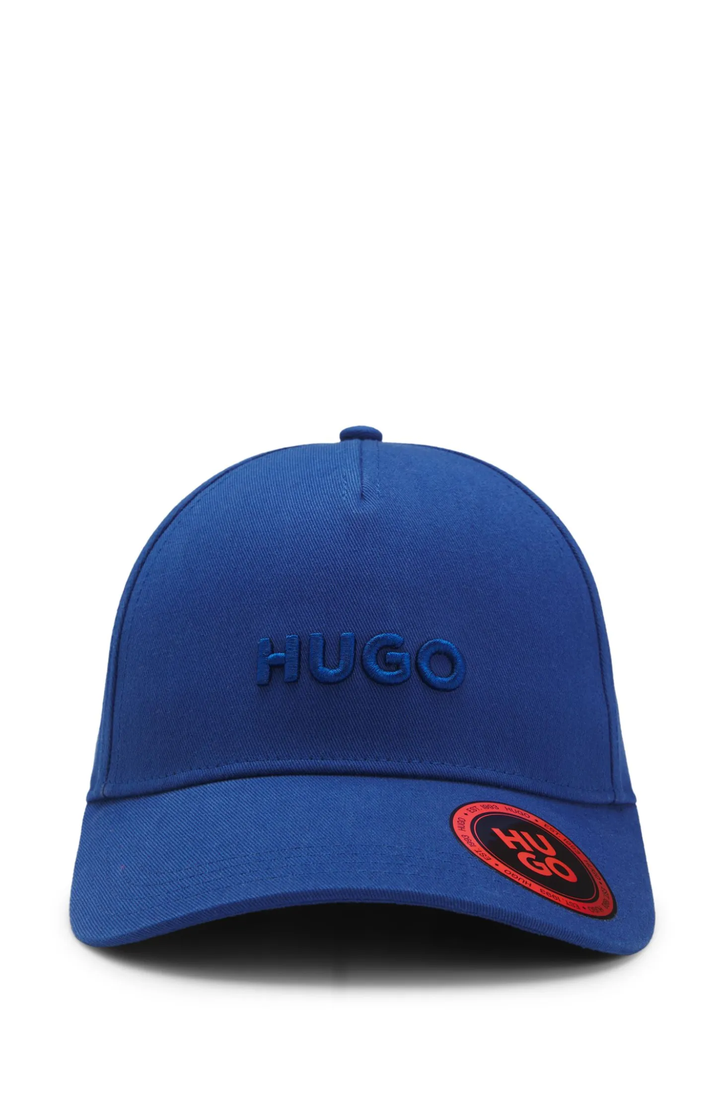 Cotton-twill cap with logo