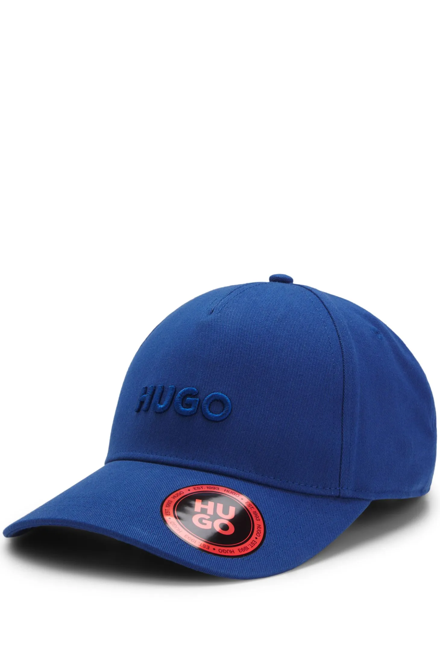 Cotton-twill cap with logo