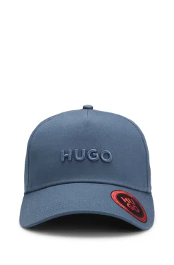 Cotton-twill cap with logo