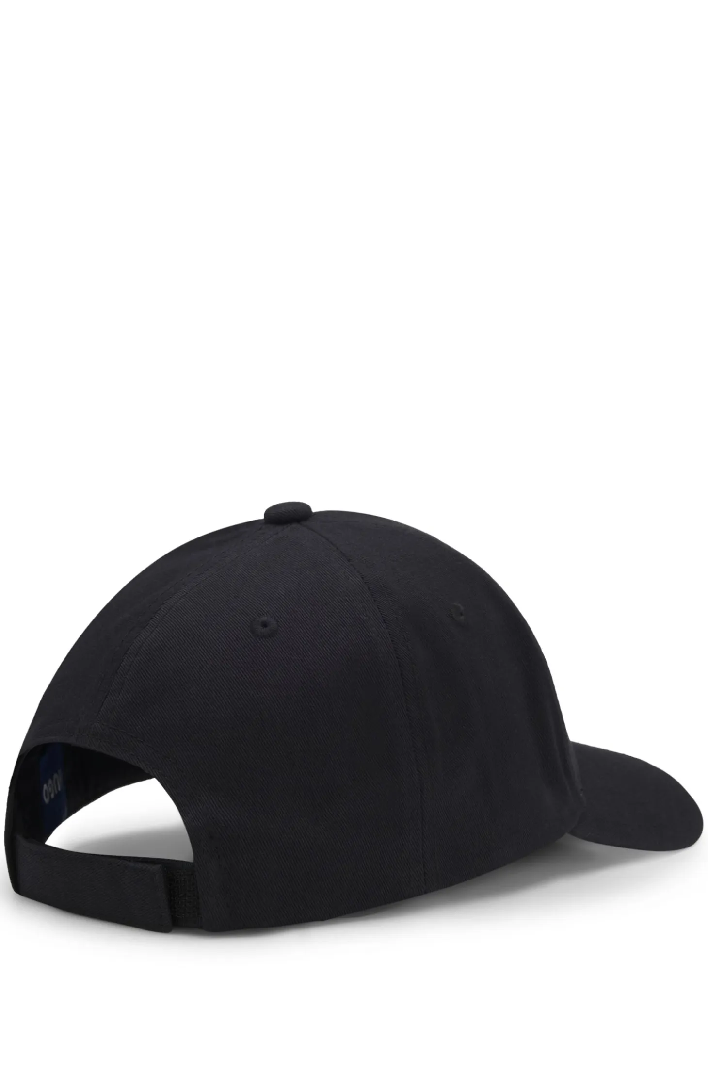 Cotton-twill cap with logo patch