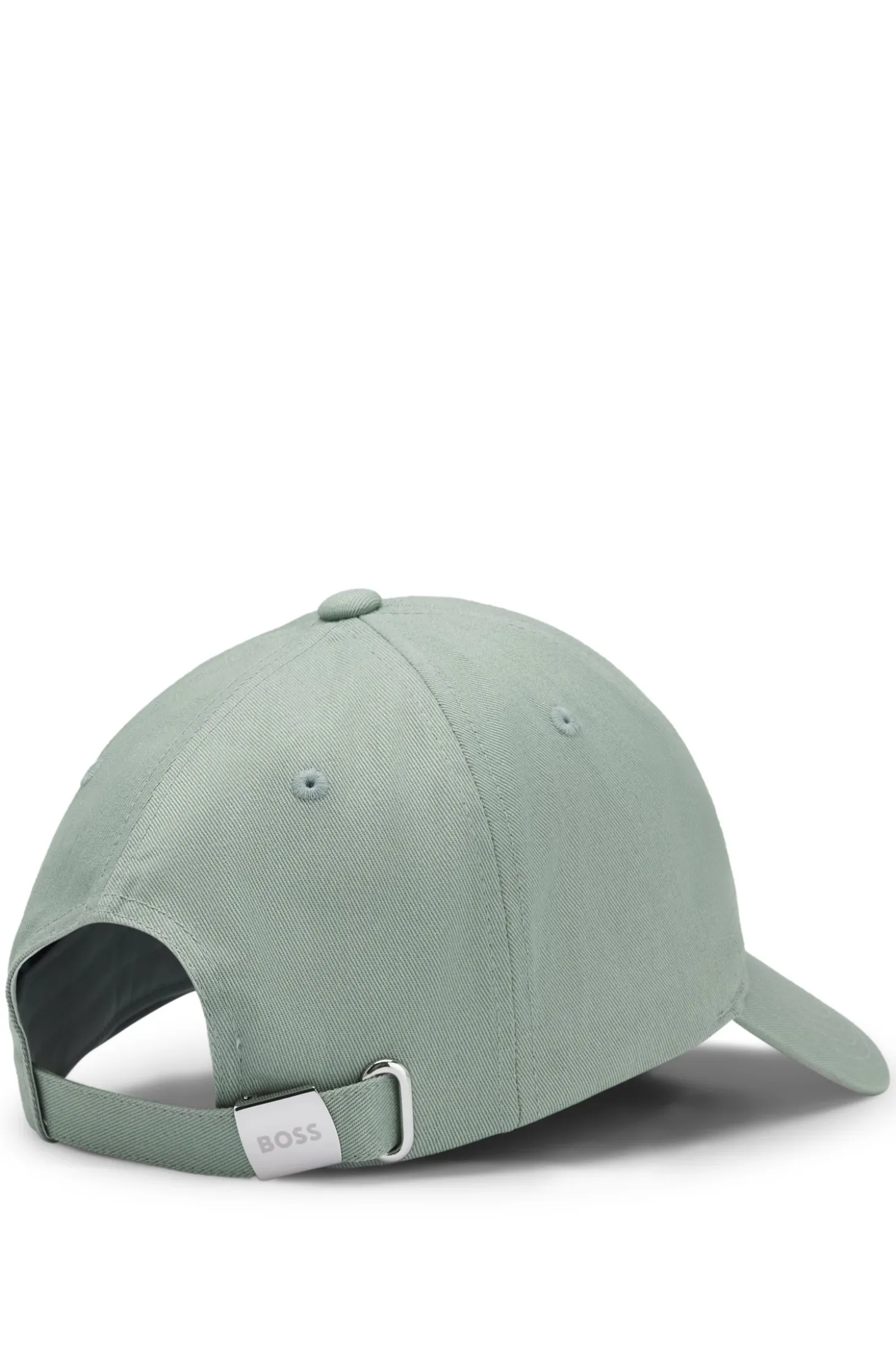 Cotton-twill cap with tennis-theme logo embroidery