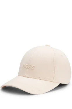 Cotton-twill cap with tonal embroidered logo