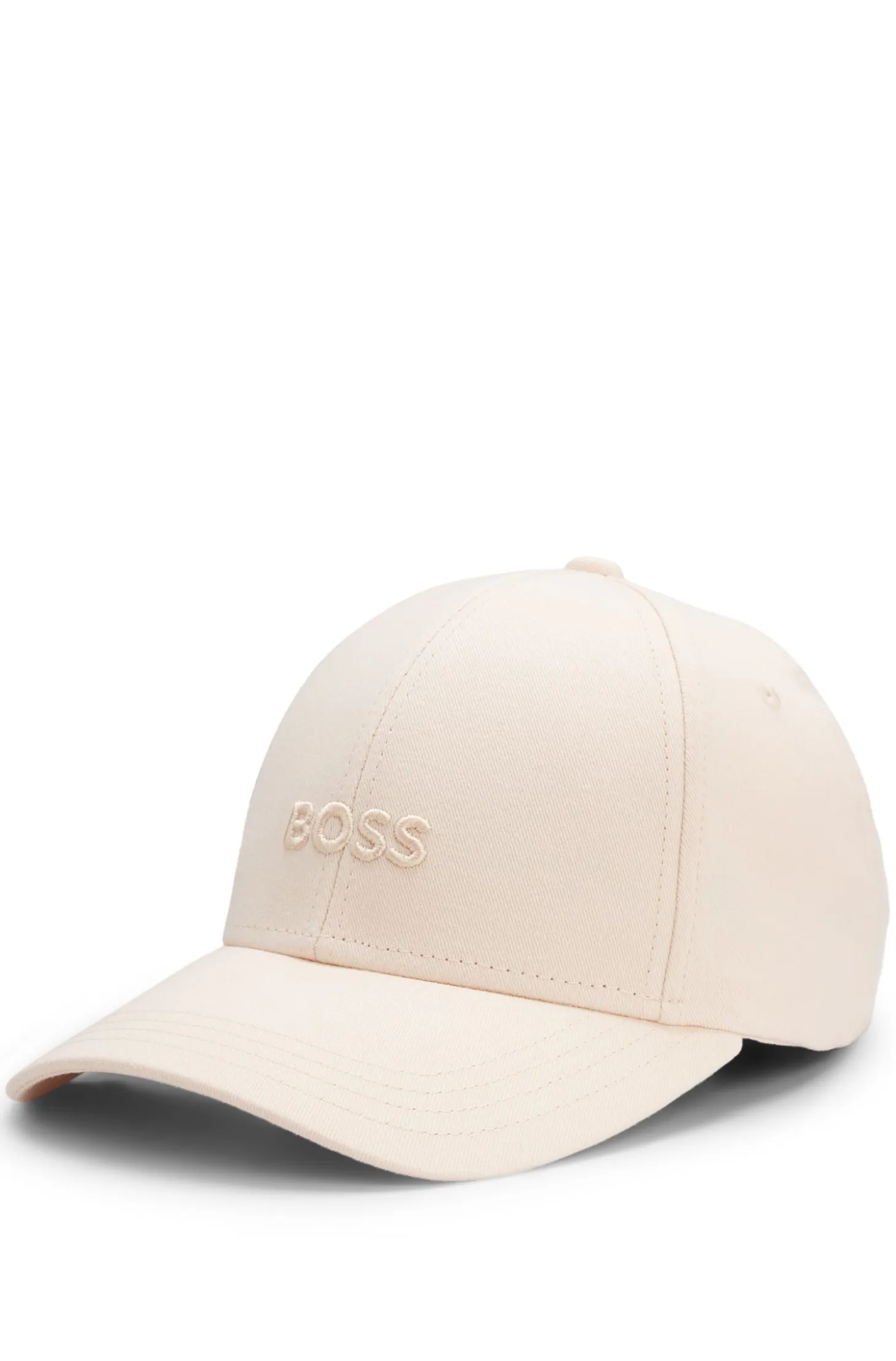 Cotton-twill cap with tonal embroidered logo