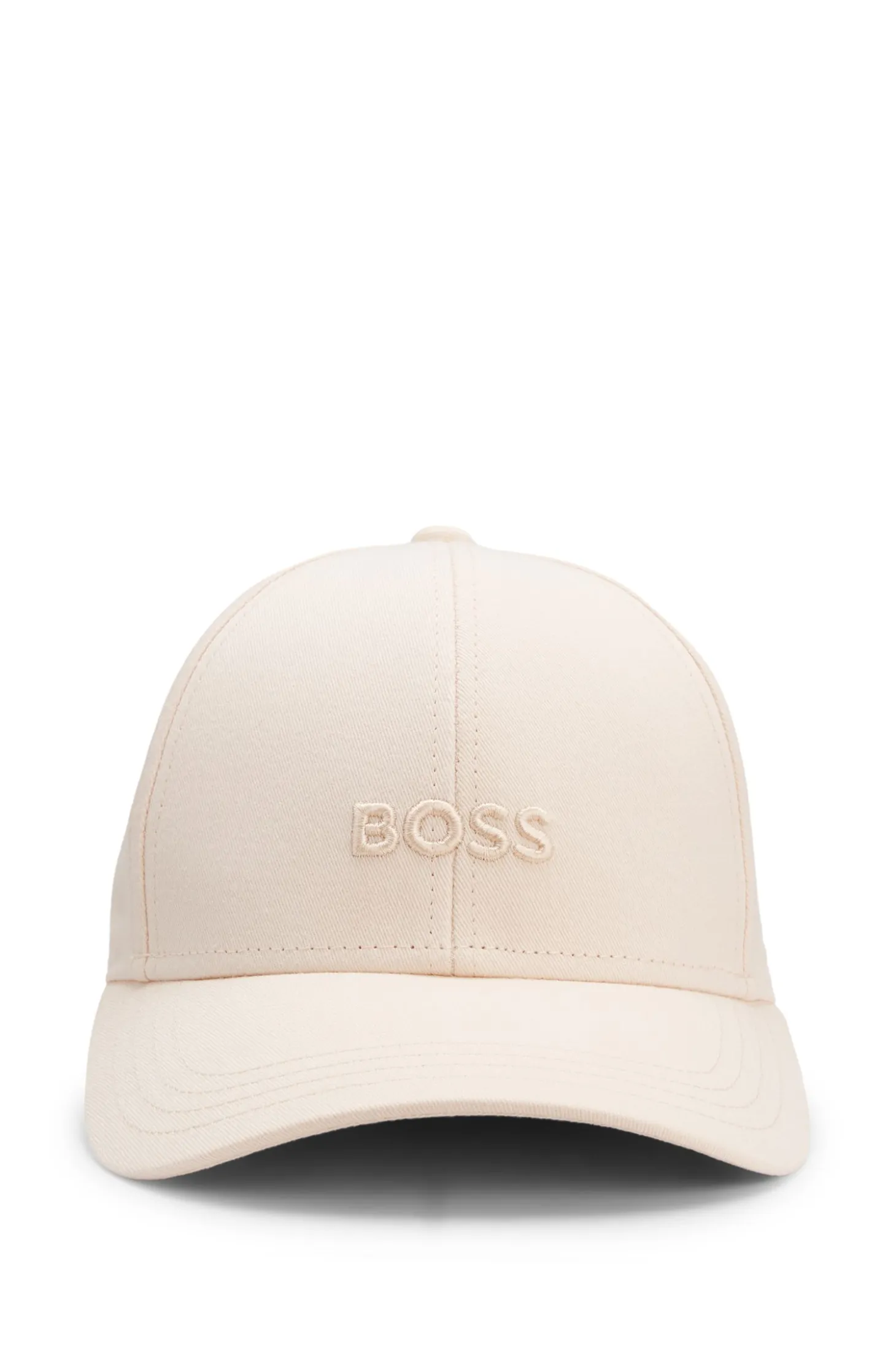 Cotton-twill cap with tonal embroidered logo