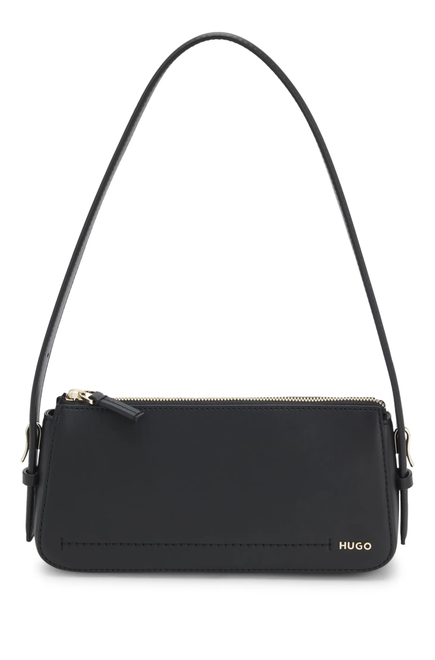 Crossbody bag with logo lettering