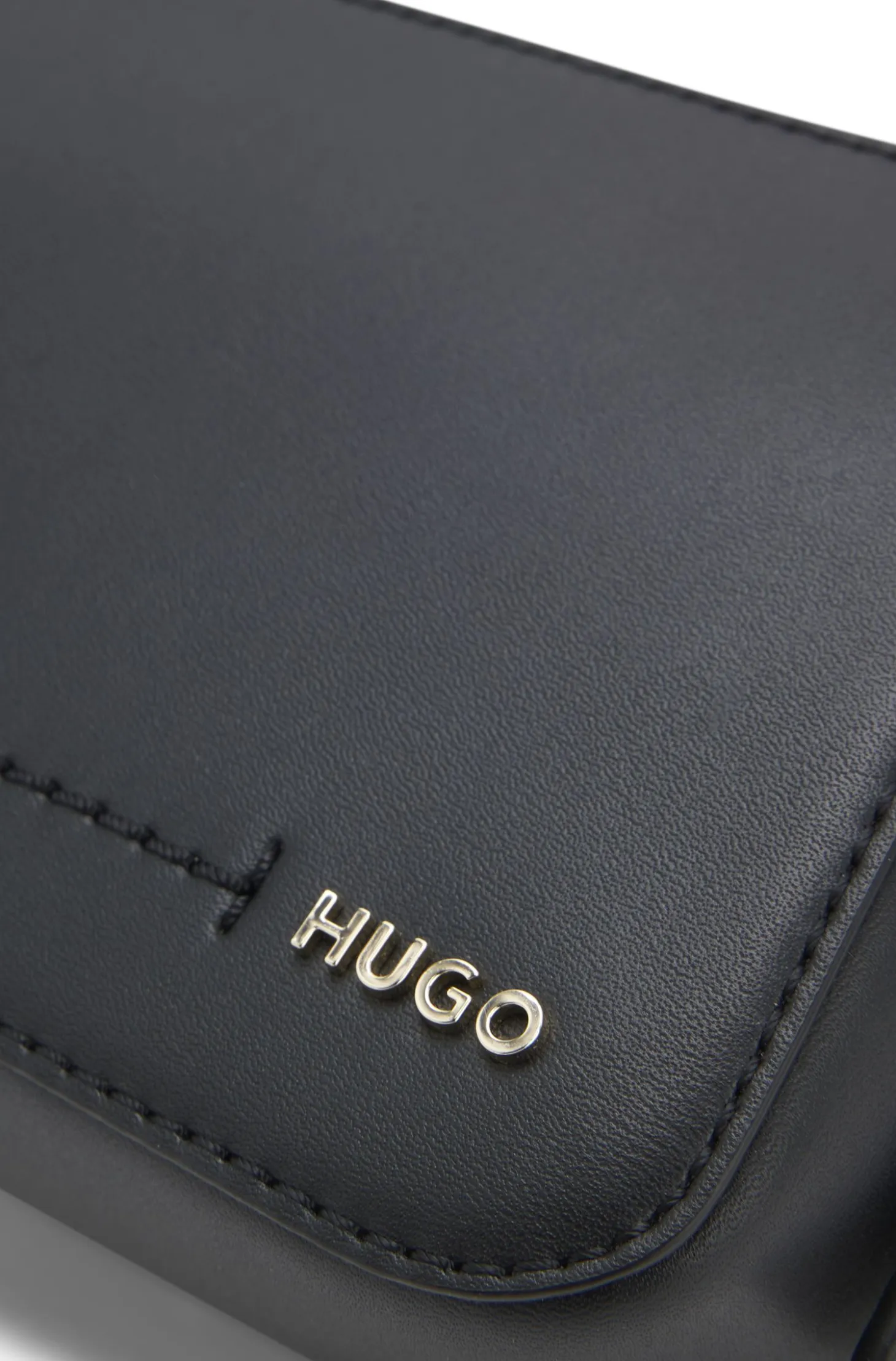 Crossbody bag with logo lettering