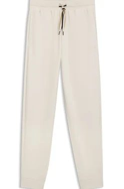Cuffed tracksuit bottoms with signature-stripe drawcord