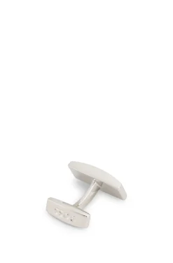 Cufflinks with coloured lines