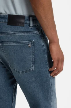 Delaware slim-fit jeans in blue comfort-stretch denim