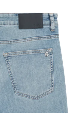 Delaware slim-fit jeans in blue soft-motion denim
