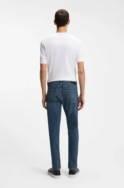 Delaware slim-fit jeans in blue comfort-stretch denim