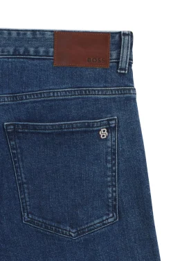 Delaware slim-fit jeans in blue comfort-stretch denim