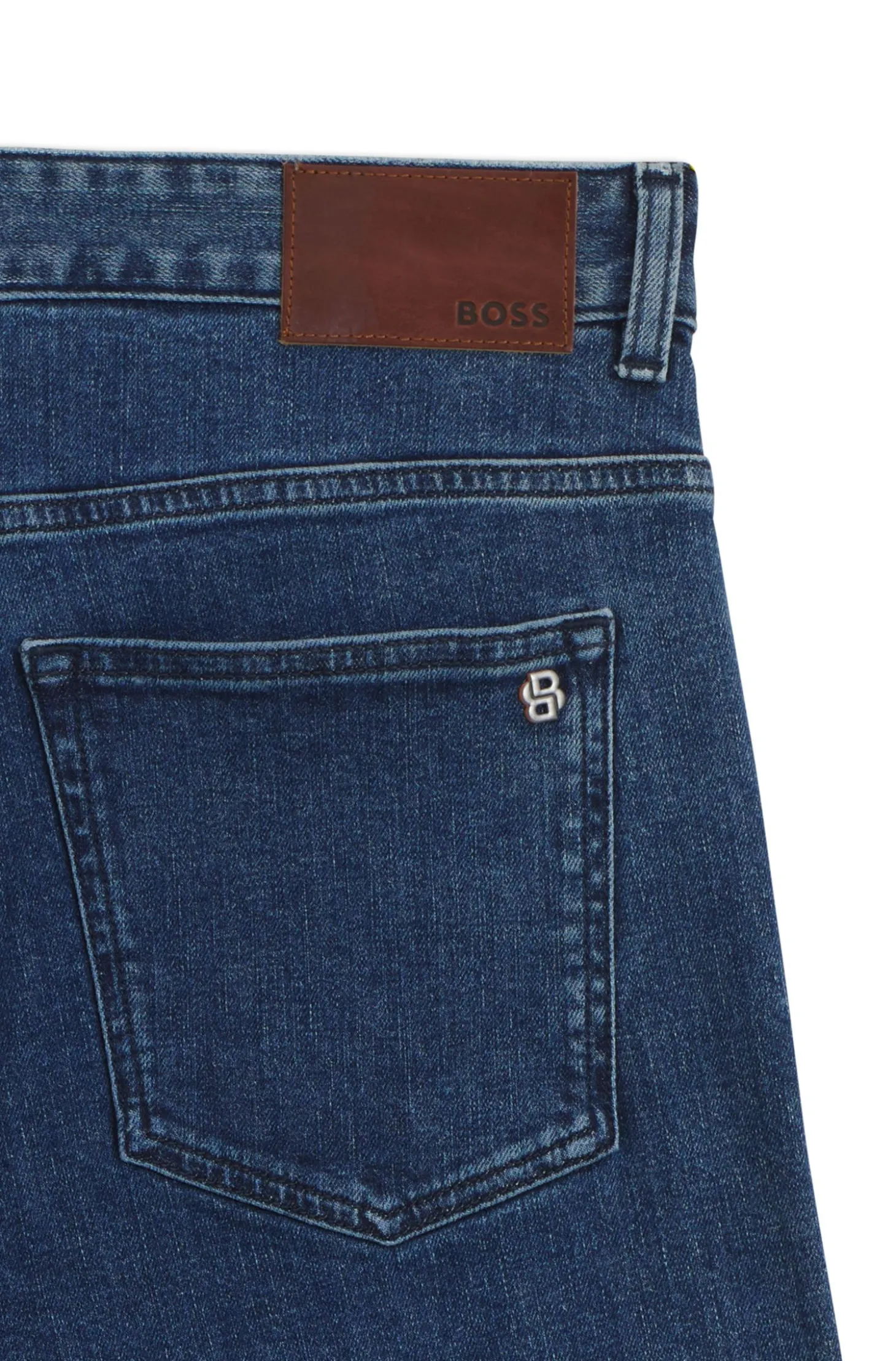 Delaware slim-fit jeans in blue comfort-stretch denim
