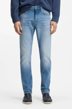 Delaware slim-fit jeans in blue comfort-stretch denim