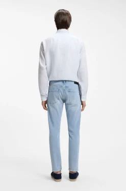 Delaware slim-fit jeans in blue denim