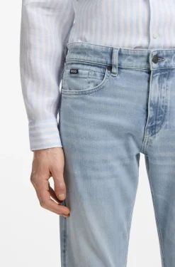 Delaware slim-fit jeans in blue denim