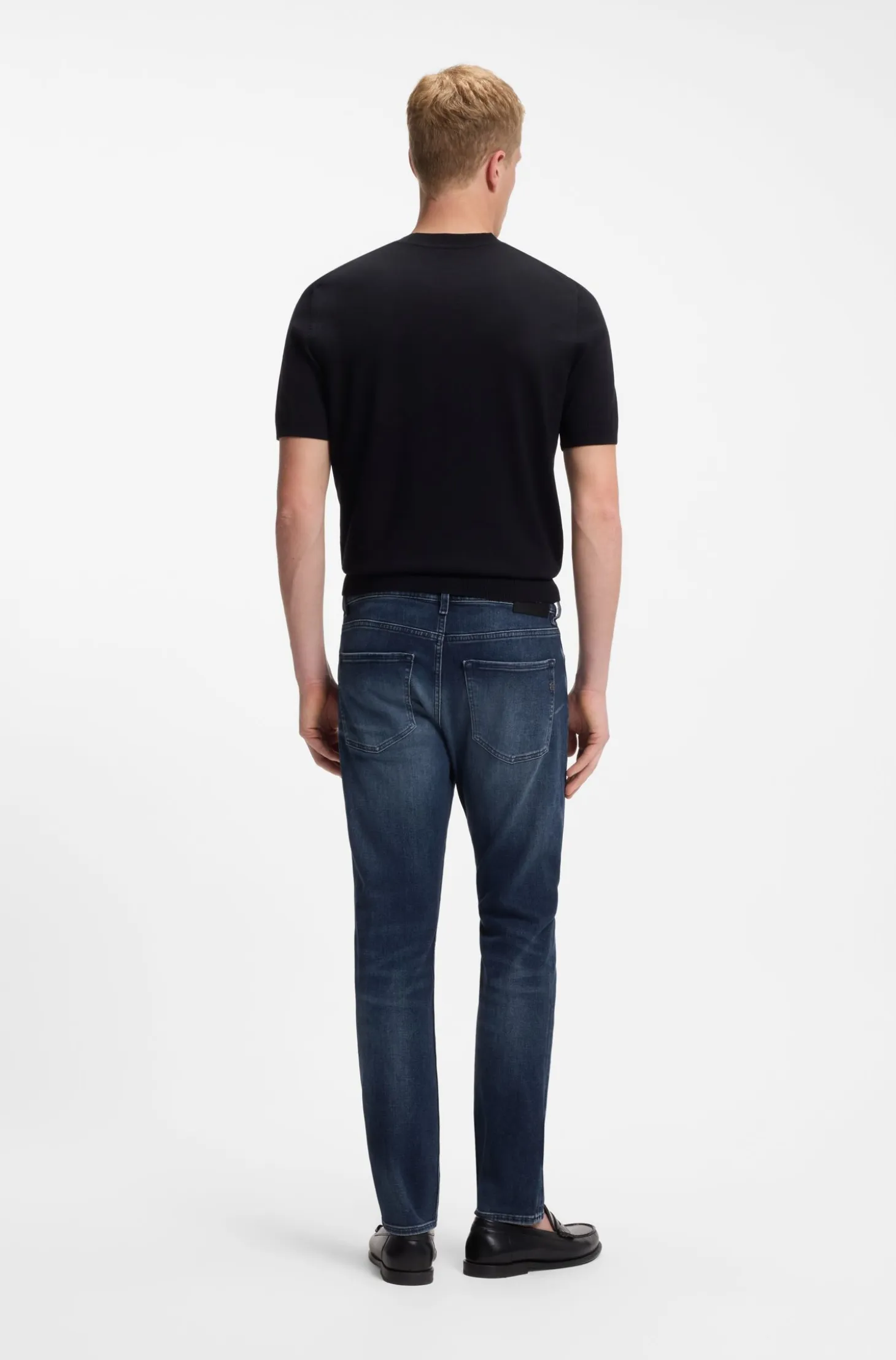 Delaware Slim-fit jeans in stretch cotton blend