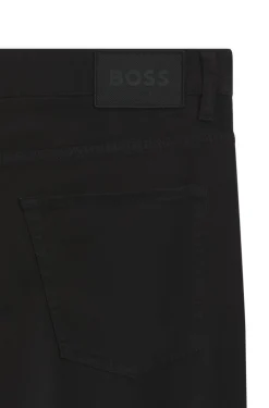 Delaware slim-fit trousers in stretch-cotton gabardine