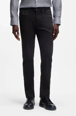 Delaware slim-fit trousers in fade-resistant twill