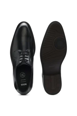 Derby shoes in smooth leather