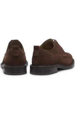 Derby shoes in suede