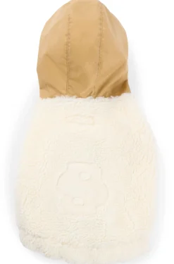 Dog fleece jacket with Double B monogram