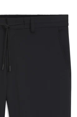 Dressletic slim-fit trousers in washable stretch jersey