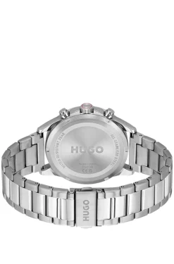 #Drift blue-dial watch in stainless steel