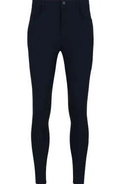 Equestrian breeches with knee grips