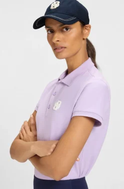 Equestrian cotton cap with Double B monogram