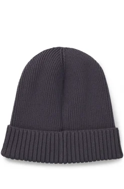 Equestrian fisherman beanie hat in cotton