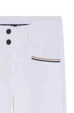 Equestrian high-waisted breeches with knee grip