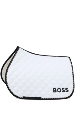Equestrian jumping fast-drying saddle pad with logo