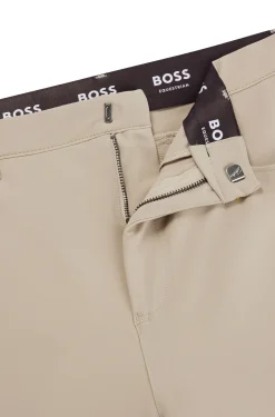 Equestrian knee-grip breeches in power-stretch material
