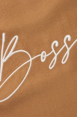 Equestrian scarf with embroidered logo