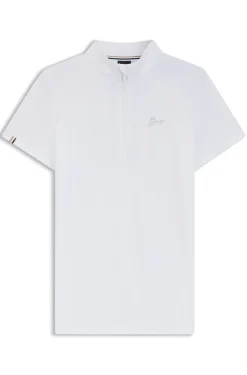 Equestrian show shirt in super-stretch material