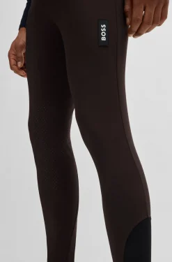 Equestrian slim-fit knee-grip breeches