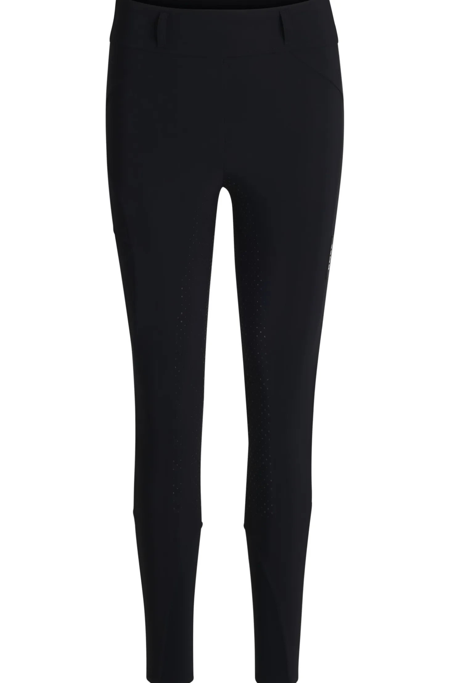 Equestrian slim-fit riding leggings with full grip