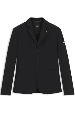 Equestrian slim-fit show jacket with signature details