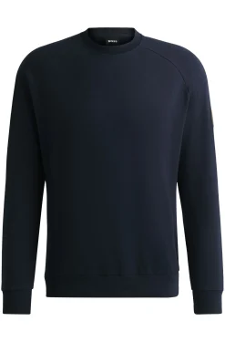 Equestrian sweater in Italian stretch cotton
