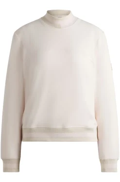 Equestrian sweater in Italian stretch cotton