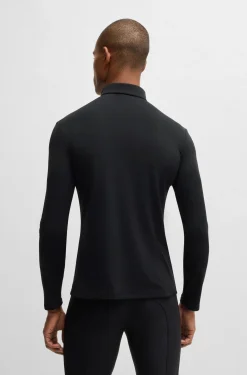 Equestrian training shirt in breathable stretch fabric