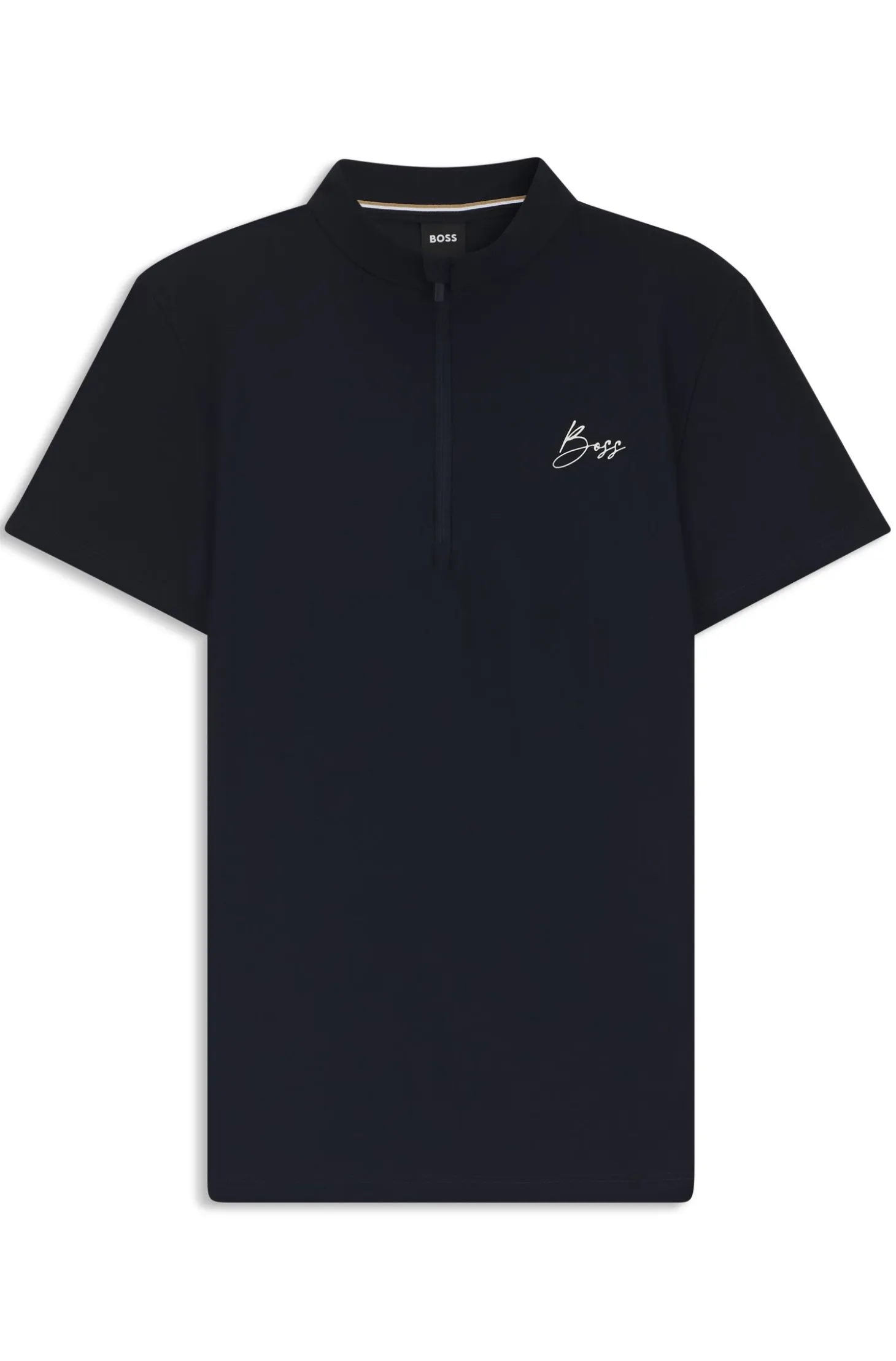Equestrian training shirt with handwritten logo