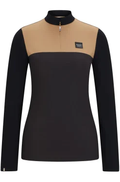 Equestrian training top in quick-drying fabric