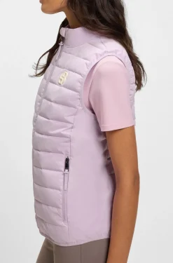 Equestrian waterproof gilet with Double B monogram