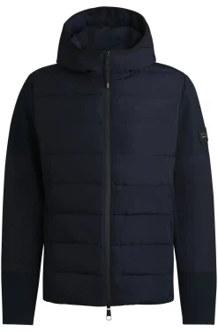 Equestrian water-repellent hybrid padded jacket