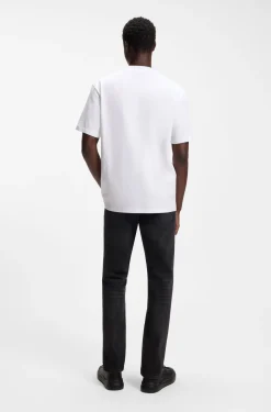 Extra-slim-fit jeans in black stretch denim