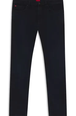 Extra-slim-fit jeans in blue-black denim
