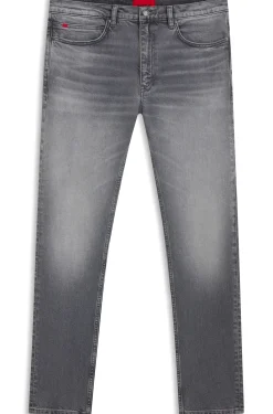 Extra-slim-fit jeans in grey stretch denim