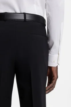 Extra-slim-fit shirt in stretch-cotton poplin